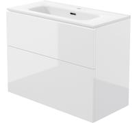 Deante Prizma lavabo avec meuble 80 cm blanche ST6U8U6U8M