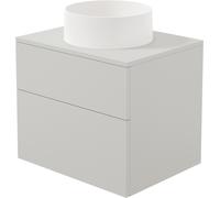 Deante Prizma lavabo avec meuble et plan de travail 60 cm beige SDKB6SAU4S
