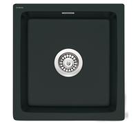 Deante Sabor évier en céramique 47.8x45 cm noir ZCB_N103