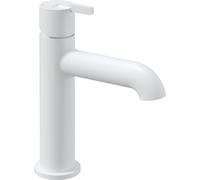 Deante Silia mitigeur de lavabo sur pied blanc BQS_A20M