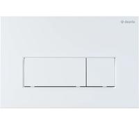 Deante Slim bouton de chasse d'eau pour WC blanc CST_A51P