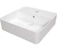 Deante Square lavabo 42x42 cm carrée à poser blanc brillant CGS_6U4B
