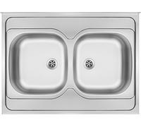 Deante Tango évier en acier inoxydable 80x60 cm acier ZM6_020N