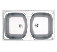 Deante Techno évier en acier inoxydable 79x44 cm acier ZMU_0200