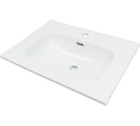 Deante Tubo lavabo 61x46.2 cm rectangulaire encastrée blanc brillant CTU_6U6W