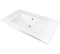 Deante Tubo lavabo 81.5x47 cm rectangulaire de meuble blanc brillant CTU_648M