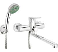 Deante Tubo mitigeur bain-douche murale chrome BUT057M