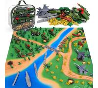 deAO Ensemble de Jeu Militaire, Guerre Terrestre Aérienne Maritime