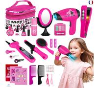 deAO Style et Coiffure Jeu de Beauté et Mode Ensemble d'Accessoires Fashion Cas