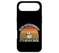 Dear Autocorrect It's Never Duck Texting Mishap Joke |- Coque pour iPhone Air
