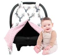 Dear Baby Gear Deluxe Couverture pour bébé Motif bois et fleurs