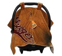 Dear Baby Gear Slugger Baseball Auvent réversible pour siège auto pour bébé avec ouverture à bouton-pression - Housse légère double couche pour garder les bébés au chaud et à l'abri du soleil - 101,6