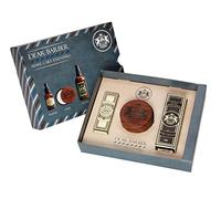Dear Barber Ensemble Cadeau Essentiels de Soin du Rasage, 1x Huile de Rasage 30ml, 1x Crème de Rasage 100ml, 1x Baume Après-Rasage 100ml.