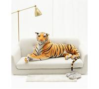 DEAR BEAR Ours en Peluche géante Tigre 130cm Orange