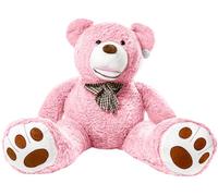 Dear Bear Ours en Peluche géante XXL 160 cm Rose