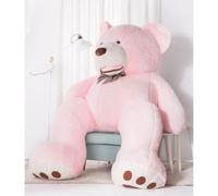 DEAR BEAR Ours en Peluche géante XXL 250 cm rose