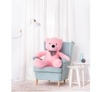 DEAR BEAR Ours en Peluche géante XXL Classico 140cm (Rose)