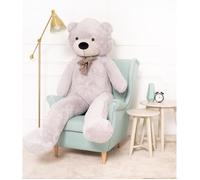 DEAR BEAR Ours en Peluche géante XXL Classico 250 cm (Gris)