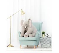 DEAR BEAR Ours en Peluche géante XXL éléphant 85cm gris