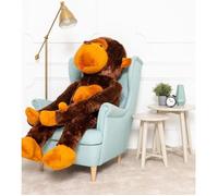 DEAR BEAR Ours en Peluche géante XXL Singe 160cm brun
