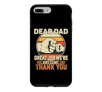 Dear Dad Great Job We're Awesome Thank You Fête des pères Coque pour iPhone 7 Plus/8 Plus