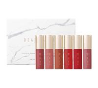 DEAR-DAHLIA Maquillage-des-levres LipglossCollection rougeCoffret cadeau Seduction 1 ml + Ladybug 1 ml + October 1 ml + Teddy 1 ml + Bordeaux 1 ml + Sangria 1 ml 1 Stk.
