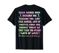 Dear Dance Mom Behind Me Sending You Funny Retro (AU DOS) T-Shirt