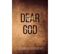 Dear God Thoughts and Prayers: A Daily Journal for Gratitude, Reflection, and Honest Conversations with God | Gift for Men or Women | Size 6x9