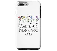 Dear Lord Thank You God Quote Jesus Bible Verse Christian Coque pour iPhone 7 Plus/8 Plus