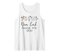 Dear Lord Thank You God Quote Jesus Bible Verse Christian Débardeur