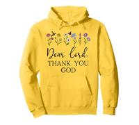 Dear Lord Thank You God Quote Jesus Bible Verse Christian Sweat à Capuche
