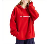 Dear Person Behind Me Hoodie, You are Enough Sweatshirt, to The Dearperson Behind Me (Red,M)