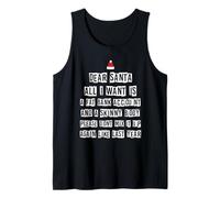 Dear Santa All I Want is Fat Compte bancaire Skinny Body Wish Débardeur