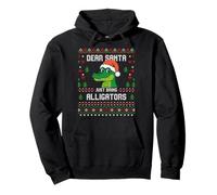 Dear Santa Alligator Ugly Xmas Pull Christmas Gator Christmas Gator Sweat à Capuche