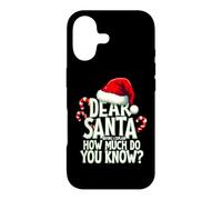 Dear Santa Before I Explain Funny Holiday Letter Design Coque pour iPhone 17