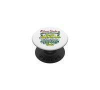 Dear Santa Big, Compte bancaire Slim Body Funny Xmas PopSockets PopGrip Adhésif