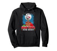 Dear Santa Define Naughty Bull Terrier Dog Funny Christmas Sweat à Capuche