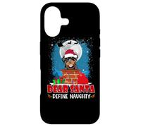 Dear Santa Define Naughty Rottweiler Dog Funny Christmas Coque pour iPhone 17