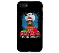 Dear Santa Define Naughty Rottweiler Dog Funny Christmas Coque pour iPhone SE (2020) / 7/8