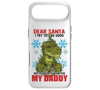 Dear Santa I Tried to be Good But I Take After My Daddy Coque pour iPhone Air
