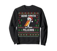 Dear Santa Pelican Pull de Noël Moche Sweatshirt