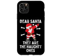 Dear Santa They're The Naughty Ones Cool Christmas Quotes Coque pour iPhone 11 Pro Max