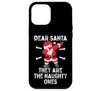 Dear Santa They're The Naughty Ones Cool Christmas Quotes Coque pour iPhone 12 Pro Max