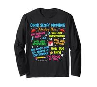 Dear Staff Member Reading This School Front Office Manche Longue