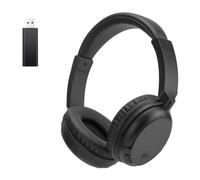 DEARBIRDER Casque TV sans Fil, Casque Bluetooth StéRéO HiFi, Casque Supra-Auriculaire Bluetooth sans Fil, Basses Profondes, Casque sans Fil LéGer pour La Maison, Le Bureau, Les Voyages, Noir