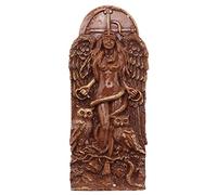 DEARBORN Statue de déesse wiccane, sculpture d'autel, statue de déesse grecque mythologie pour maison païenne