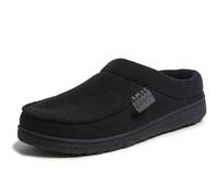 Dearfoams Brendan Sabots respirants en mousse à mémoire de forme, utilisation en intérieur et extérieur, modèles larges disponibles, pour homme, 15-16