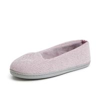 Dearfoams Femme Rebecca Chenille Closed Back Chausson, Prune givrée, Medium