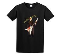 DearIrean Buckethead Heavy Metal Art Unisex 100% Cotton Short-Sleeve T-Shirts Black XL