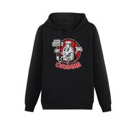 DearIrean Creem Magazine Boy Howdy ! R.Crumb Rock Concert Hoody Unisex Long Sleeve Hooded with Pocket Black XXL